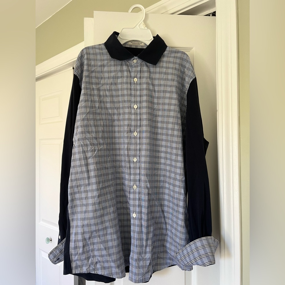 Williams & Kent men’s large button down mixed media